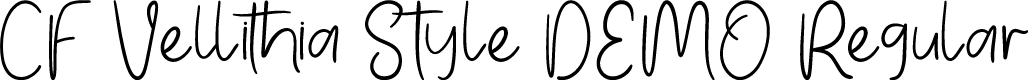 CF Vellithia Style DEMO Regular