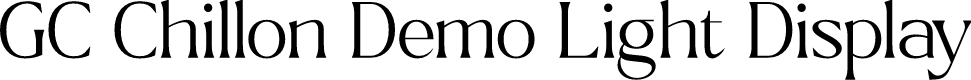 GC Chillon Demo Light Display