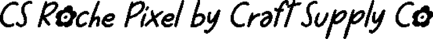 CS Roche Pixel Regular Demo
