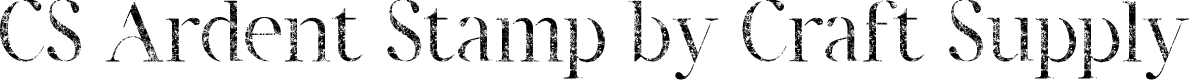 CSArdentStamp-Regular Demo