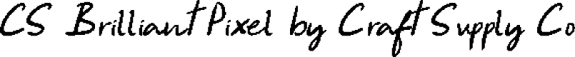 CS Brilliant Pixel Regular Demo