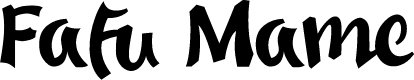 Fafu Mame