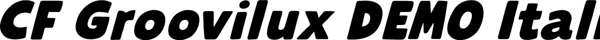 CF Groovilux DEMO Italic