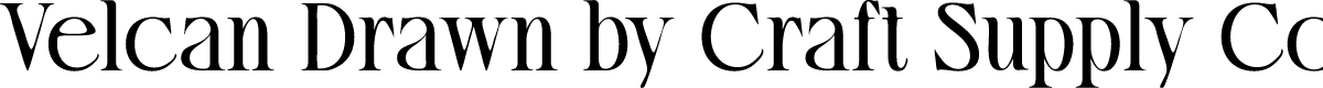 Velcan Vintage Demo Drawn