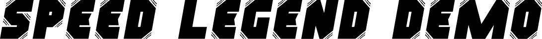 Speed Legend Demo