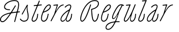 Astera Regular