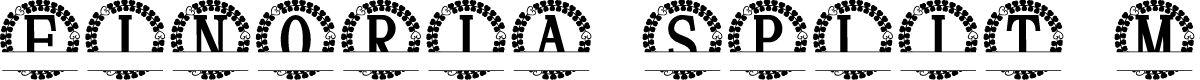Finoria Split Monogram