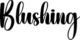 Blushing