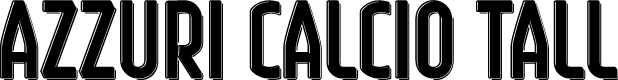 Azzuri Calcio Tall Personal Use 4