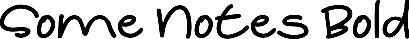 Some Notes Bold