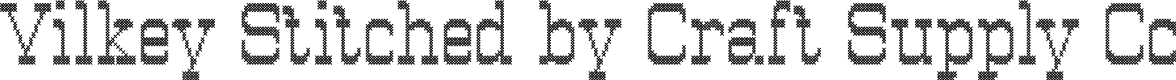 Vilkey Stitched Regular Demo
