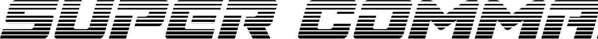 Super Commando Gradient Italic