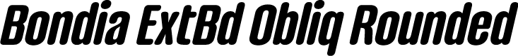 Bondia ExtBd Obliq Rounded