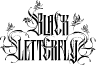 Black Letterfly Regular