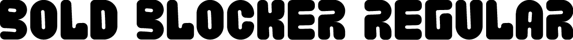 Bold Blocker Regular