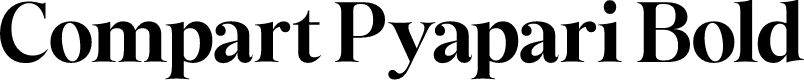 Compart Pyapari Bold