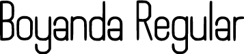 Boyanda Regular