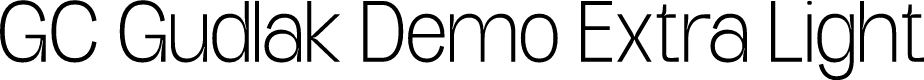 GC Gudlak Demo Extra Light