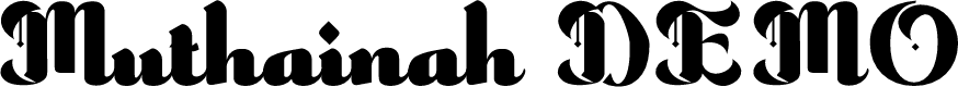 Muthainah DEMO