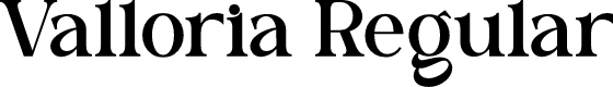 Valloria Regular
