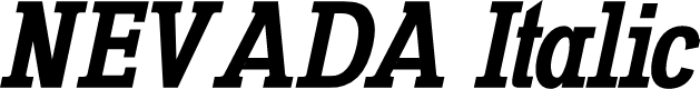 NEVADA ITALIC Italic