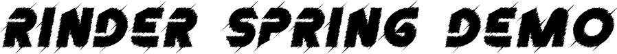 Rinder Spring Demo