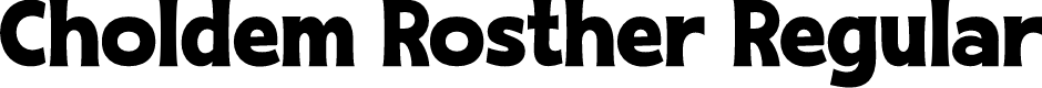 Choldem Rosther Regular