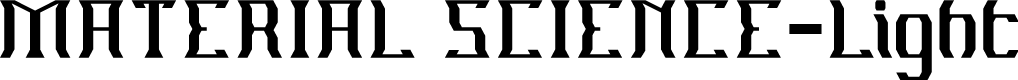 MATERIAL SCIENCE-Light