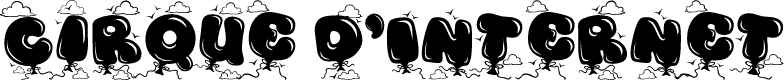 Balloon fonts