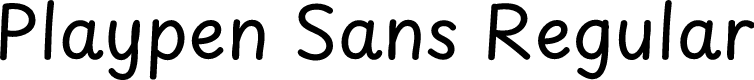 Playpen Sans Regular