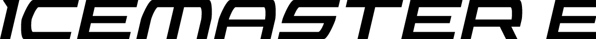 Icemaster Expanded Italic