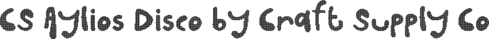 CSAyliosDisco-Regular Demo