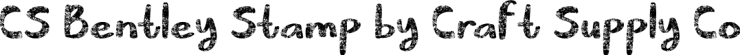 CSBentleyStamp-Regular Demo