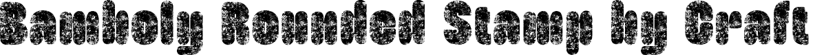 BambolyRoundedStamp-Regular Demo