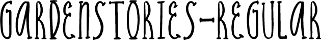 GardenStories-Regular Demo