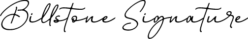 Billstone Signature Personal Use Only