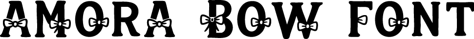 Amora Bow Font