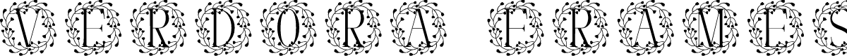 Verdora Frames Monogram
