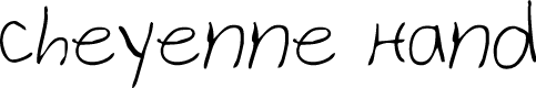 Cheyenne Hand