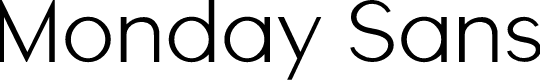 Monday Sans
