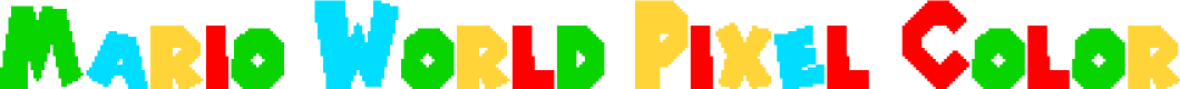 Mario World Pixel Color
