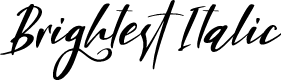 Brightest Italic