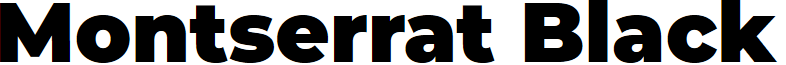 Montserrat Black