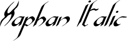 Xaphan Italic
