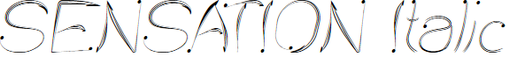 SENSATION Italic
