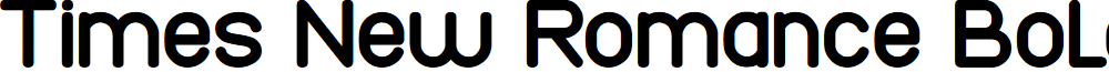 Times New Romance Bold