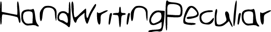 Hand_Writing_Peculiar