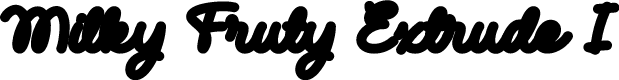 Milky Fruty Extrude 1