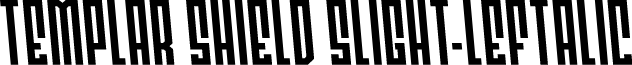 Templar Shield Slight-Leftalic