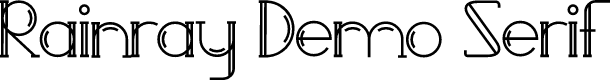 Rainray Demo Serif